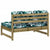 Middle Sofa 120x80 cm Impregnated Wood Pine