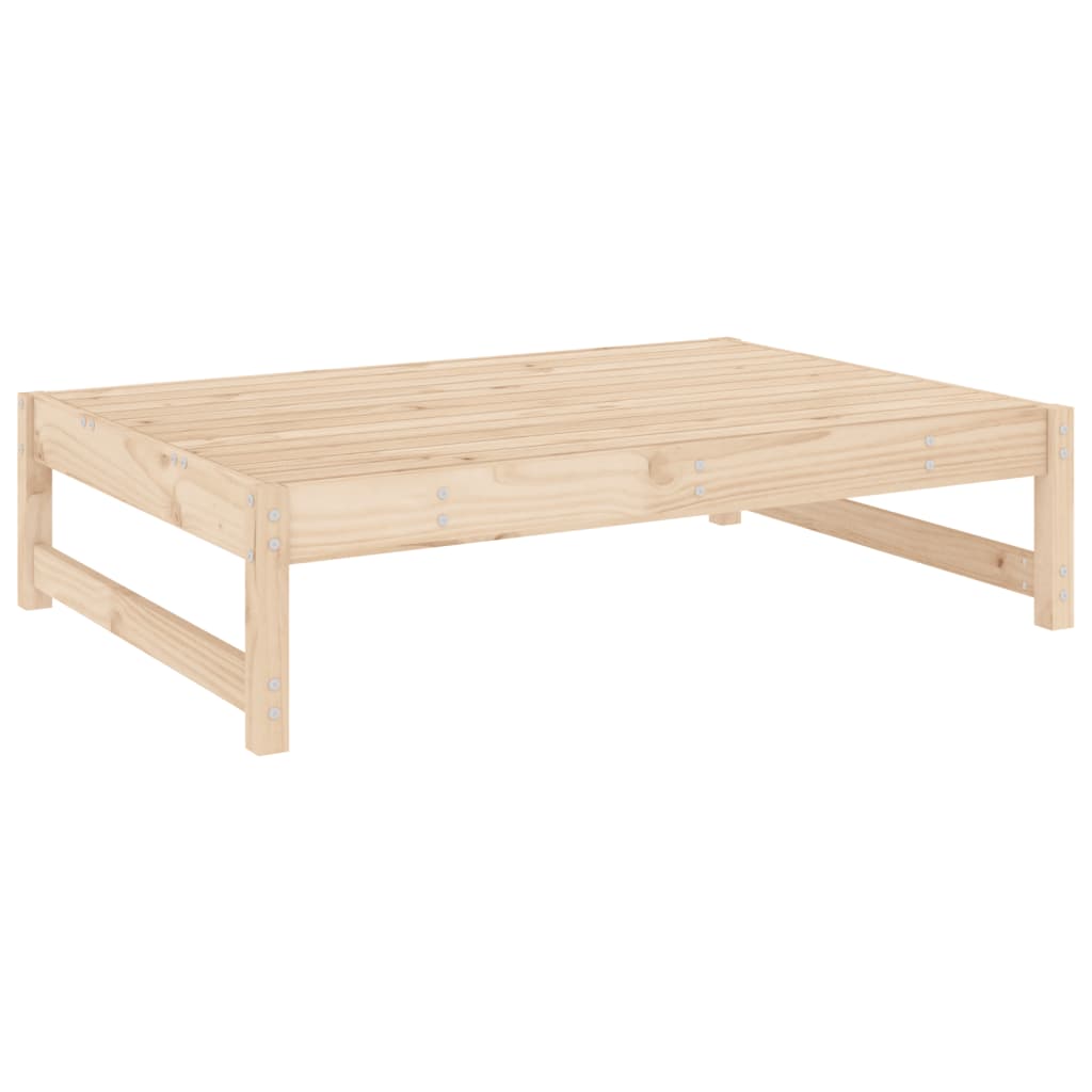 Garden Footstool 120x80 cm Solid Wood Pine