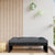 Garden Footstool Black 120x80 cm Solid Wood Pine