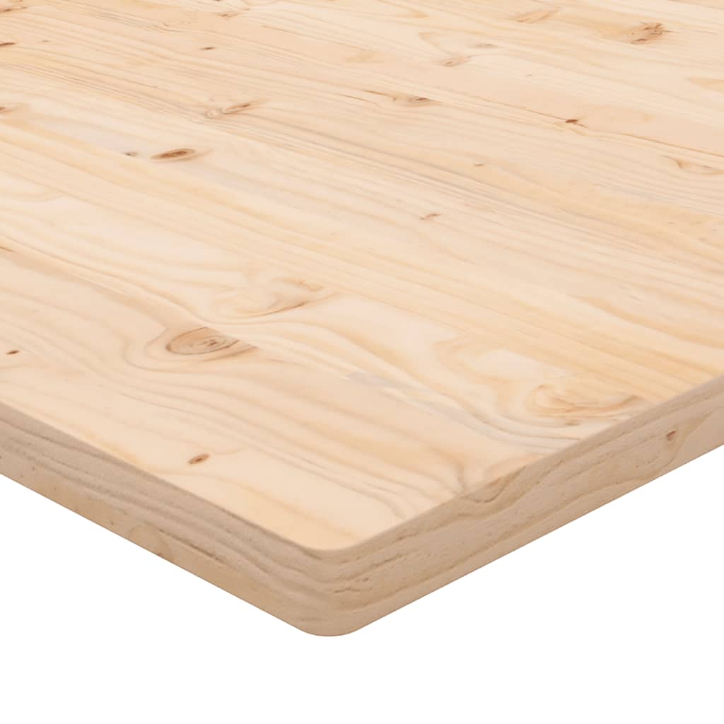 Table Top 60x60x2.5 cm Solid Wood Pine Square