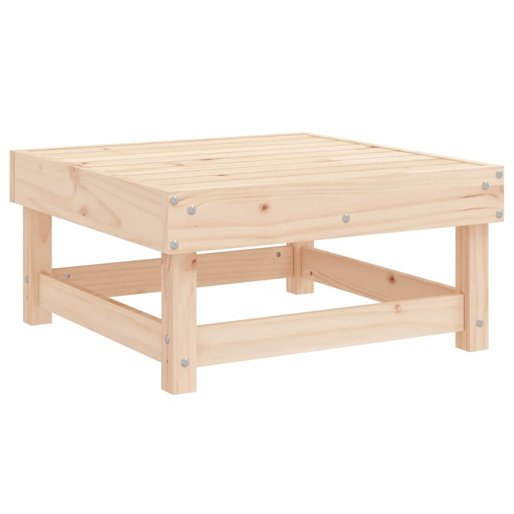 3 Piece Garden Lounge Set Solid Wood Pine