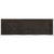 Wall Shelf Dark Brown 100x30x(2-4) cm Treated Solid Wood Oak