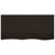 Wall Shelf Dark Brown 100x50x2 cm Treated Solid Wood Oak