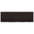 Wall Shelf Dark Brown 160x50x(2-4) cm Treated Solid Wood Oak