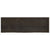 Wall Shelf Dark Brown 160x50x(2-4) cm Treated Solid Wood Oak