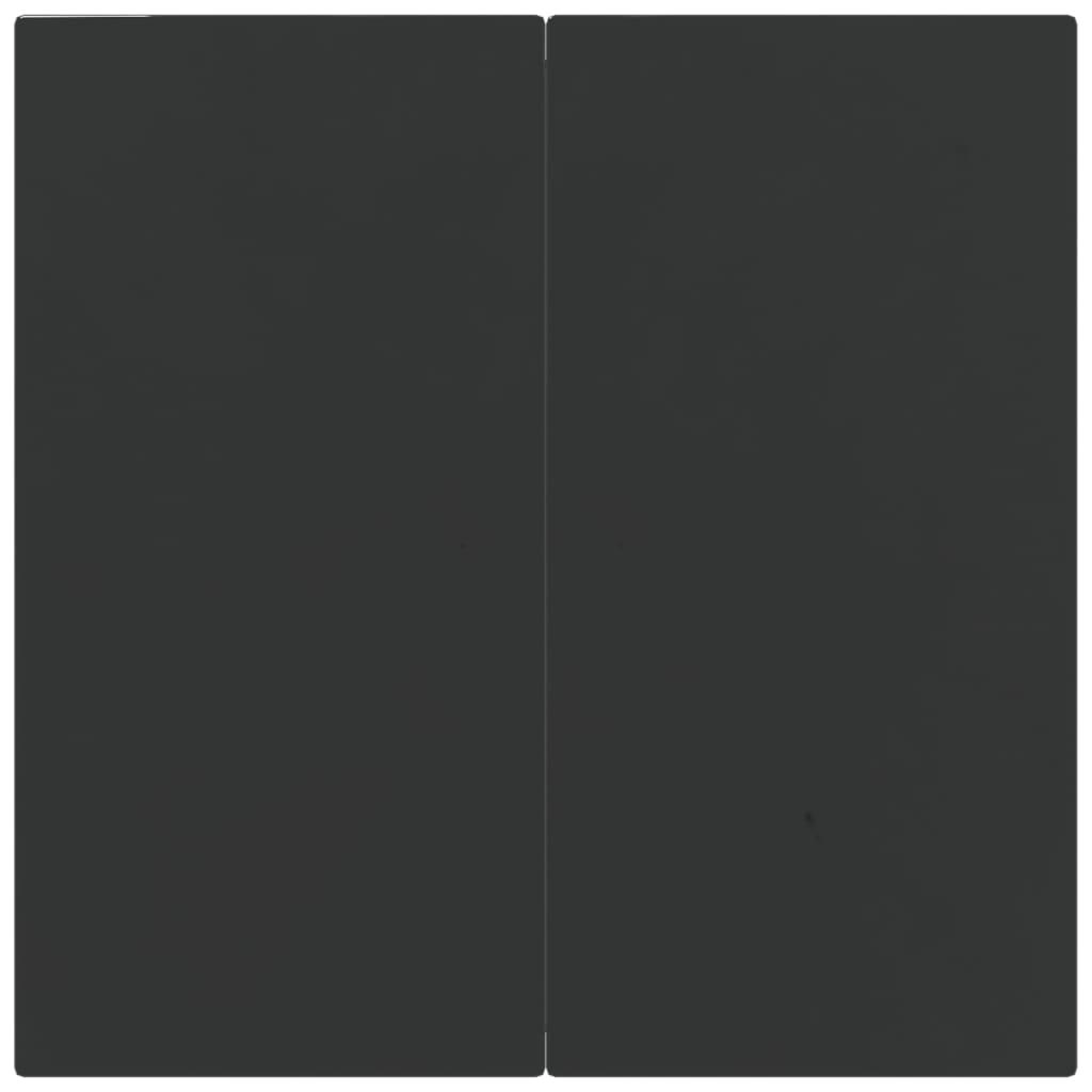 5 Piece Garden Dining Set Black Poly Rattan