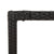 9 Piece Garden Dining Set with Cushions Black and Grey Poly Rattan