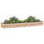 Garden Raised Bed with Liner 240x45x25 cm Solid Wood Fir