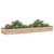 Garden Raised Bed with Liner 240x45x25 cm Solid Wood Fir