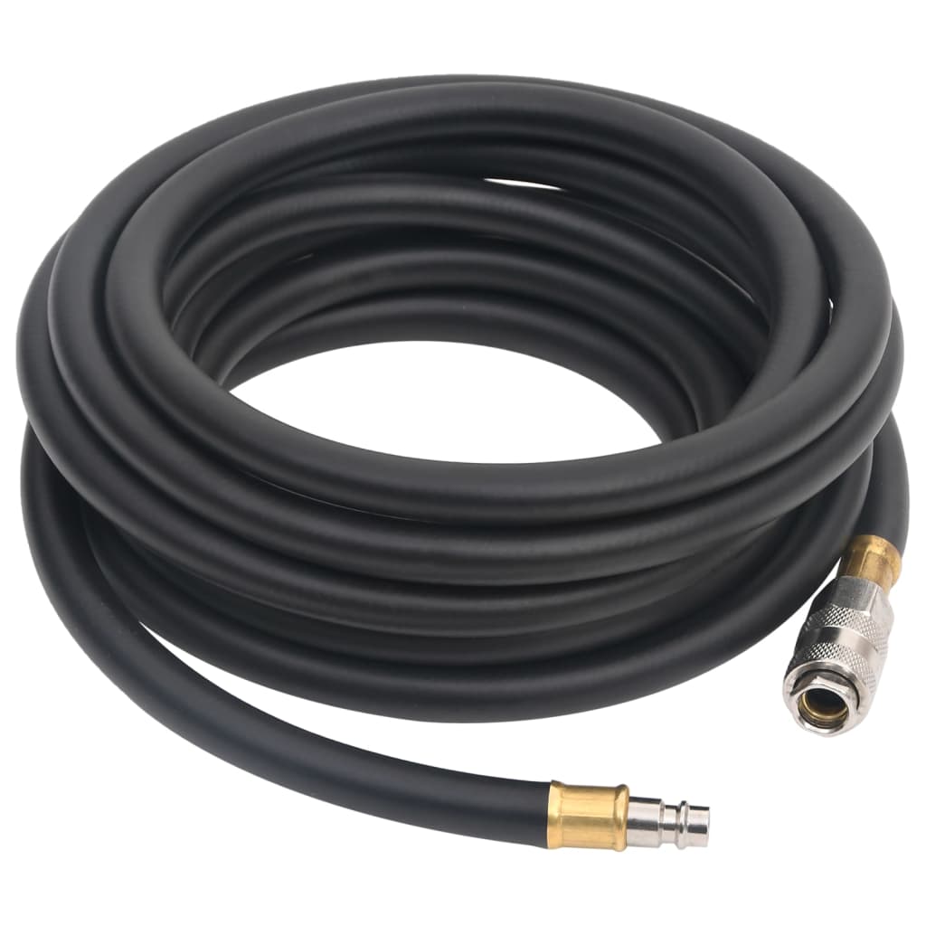 Hybrid Air Hose Black 0.6" 5 m Rubber and PVC
