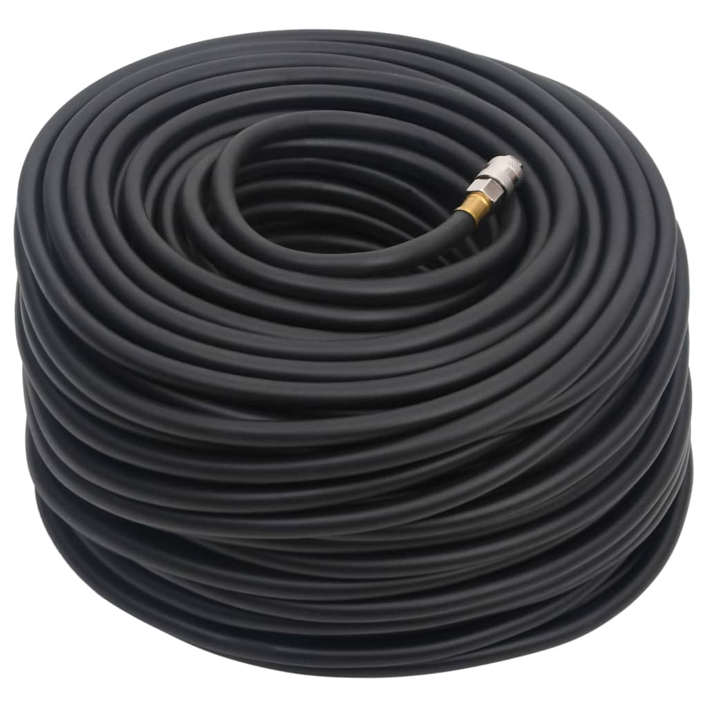 Hybrid Air Hose Black 0.6" 20 m Rubber and PVC