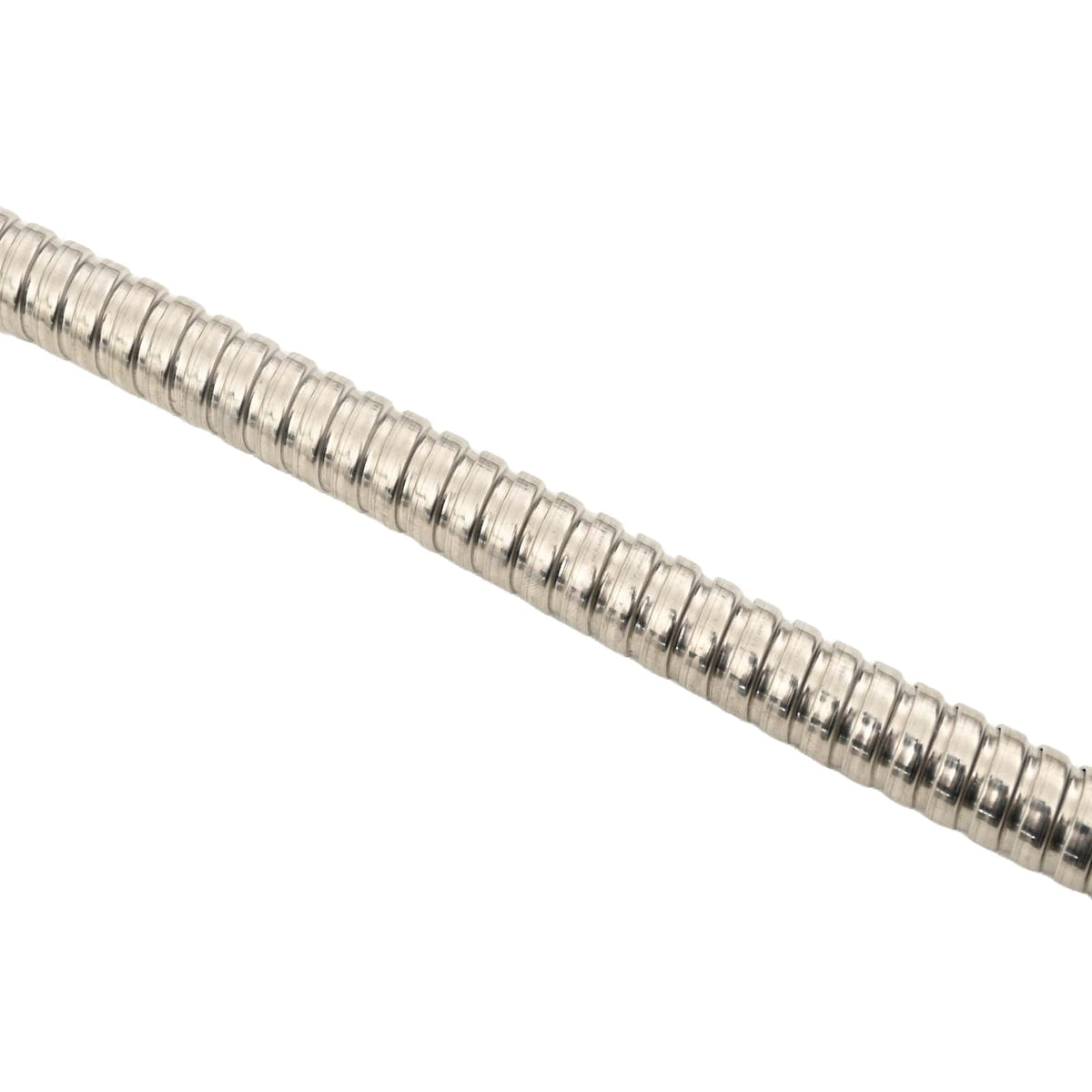 Garden Hose with Spray Nozzle Silver 0.6" 15 m Stainless Steel