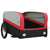 Bike Trailer Black and Red 45 kg Iron