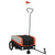 Bike Trailer Black and Orange 30 kg Iron