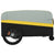 Bike Trailer Black and Yellow 45 kg Iron