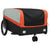 Bike Trailer Black and Orange 45 kg Iron