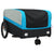 Bike Trailer Black and Blue 45 kg Iron