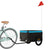 Bike Trailer Black and Blue 30 kg Iron