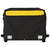 Bike Trailer Black and Yellow 45 kg Iron