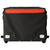 Bike Trailer Black and Orange 45 kg Iron