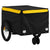 Bike Trailer Black and Yellow 30 kg Iron