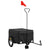 Bike Trailer Black 45 kg Iron