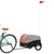 Bike Trailer Black and Orange 30 kg Iron