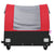 Bike Trailer Black and Red 30 kg Iron