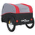 Bike Trailer Black and Red 30 kg Iron