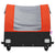 Bike Trailer Black and Orange 45 kg Iron