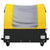 Bike Trailer Black and Yellow 45 kg Iron