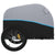 Bike Trailer Black and Blue 45 kg Iron