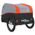 Bike Trailer Black and Orange 45 kg Iron