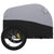 Bike Trailer Black and Grey 45 kg Iron