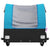 Bike Trailer Black and Blue 45 kg Iron