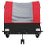 Bike Trailer Black and Red 45 kg Iron