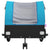 Bike Trailer Black and Blue 45 kg Iron