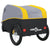 Bike Trailer Black and Yellow 45 kg Iron