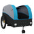 Bike Trailer Black and Blue 45 kg Iron