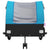 Bike Trailer Black and Blue 45 kg Iron