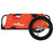 Bike Trailer Orange Oxford Fabric and Iron