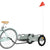 Bike Trailer Grey Oxford Fabric and Iron