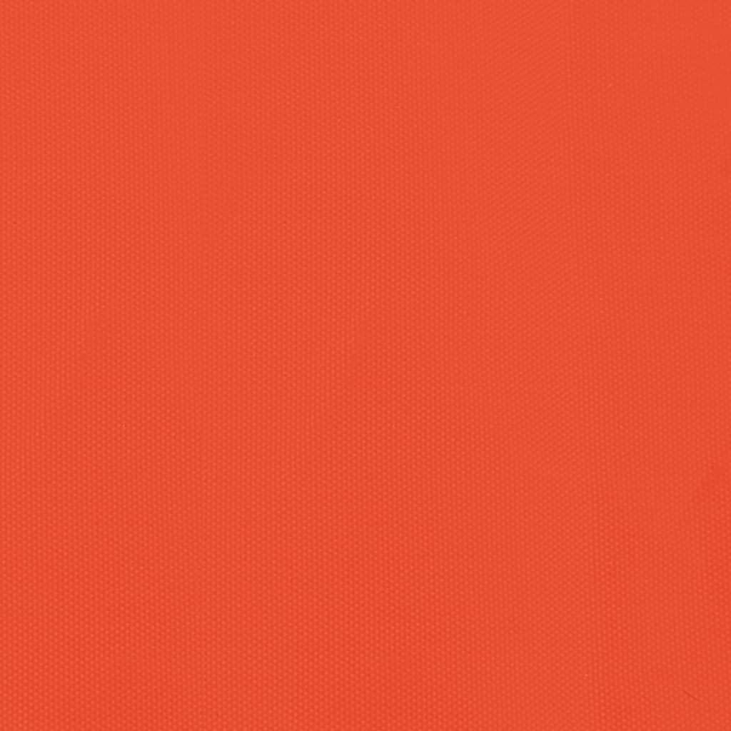 Bike Trailer Orange Oxford Fabric and Iron