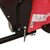 Bike Trailer Red Oxford Fabric and Iron