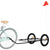 Bike Trailer Black 135x68x37 cm Iron