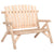 3 Piece Garden Lounge Set Solid Wood Spruce