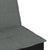 L-shaped Sofa Bed Dark Grey 255x140x70 cm Fabric