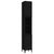 3 Piece Bathroom Cabinet Set Black Engineered Wood