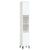 3 Piece Bathroom Furniture Set White Engineered Wood