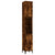 3 Piece Bathroom Furniture Set Smoked Oak Engineered Wood